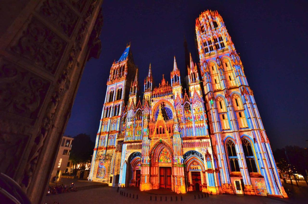 Rouen - Appartements - Centre Historique - Tout Confort - Internet Fibre Kültér fotó